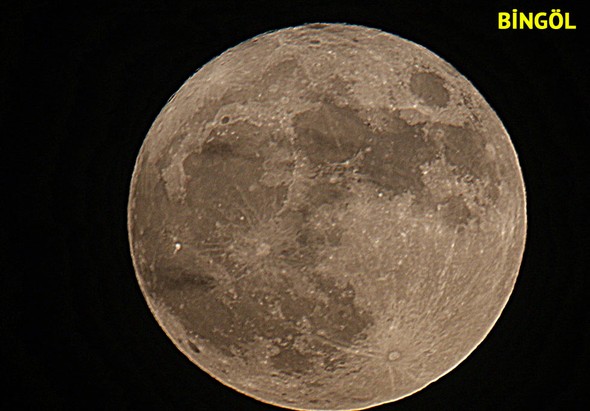 Türkiye'den Süper Ay manzaraları A24