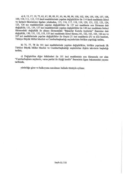 İşte madde madde yeni anayasa teklifi l Anayasa teklifinin tam metni yayınlandı A24