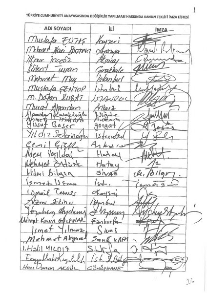 İşte madde madde yeni anayasa teklifi l Anayasa teklifinin tam metni yayınlandı A24