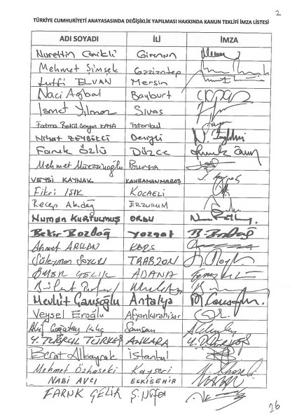 İşte madde madde yeni anayasa teklifi l Anayasa teklifinin tam metni yayınlandı A24