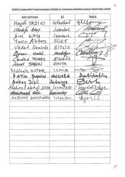 İşte madde madde yeni anayasa teklifi l Anayasa teklifinin tam metni yayınlandı A24