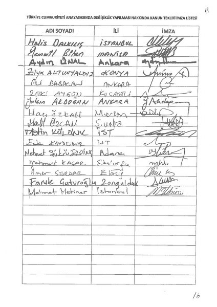 İşte madde madde yeni anayasa teklifi l Anayasa teklifinin tam metni yayınlandı A24