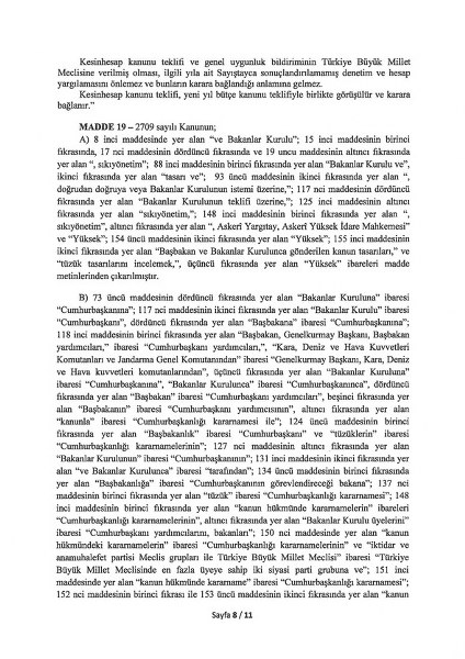 İşte madde madde yeni anayasa teklifi l Anayasa teklifinin tam metni yayınlandı A24