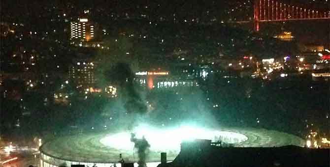 Beşiktaş’taki patlamada olay yerinden ilk görüntüler A24