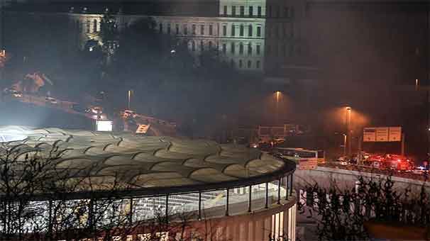 Beşiktaş’taki patlamada olay yerinden ilk görüntüler A24