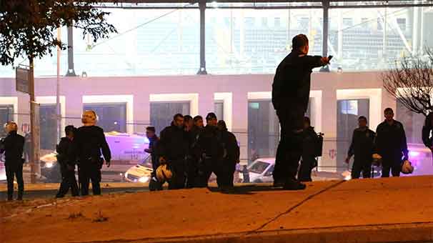 Beşiktaş’taki patlamada olay yerinden ilk görüntüler A24