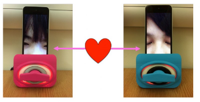 Japonlar telefondan öpüşmeyi keşfetti A24