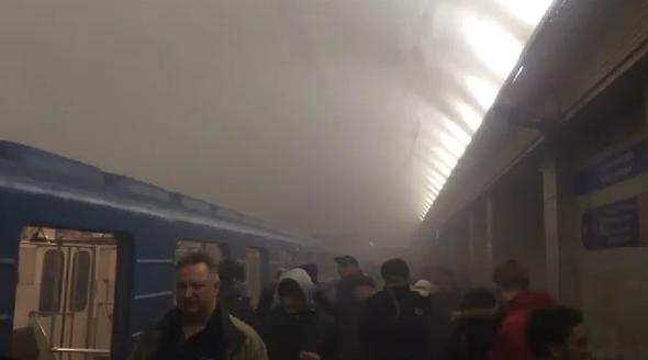 Rus metrosundaki patlamanın ilk görüntüleri A24