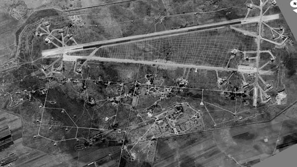 İşte vurulan Şayrat Hava Üssü'nden geriye kalanlar A24