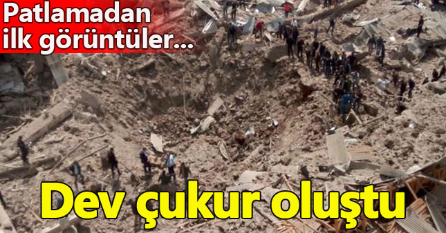 Diyarbakır'daki patlamadan ilk görüntüler