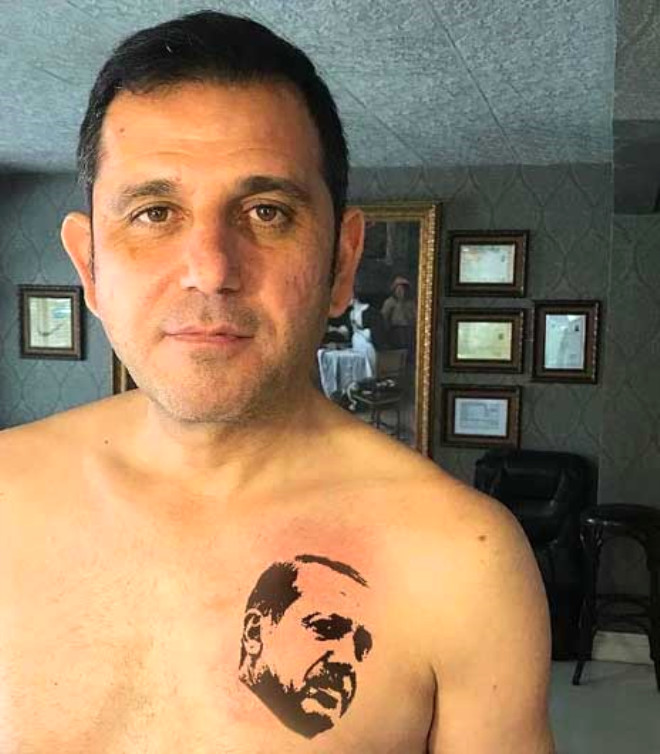 Fatih Portakal'dan Erdoğan dövmesi geldi A24