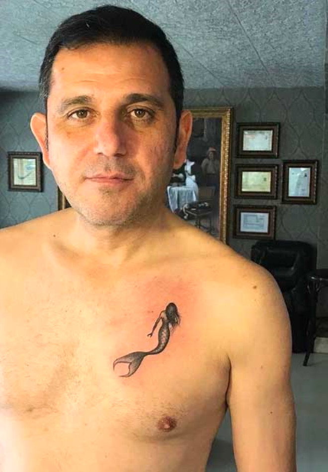 Fatih Portakal'dan Erdoğan dövmesi geldi A24