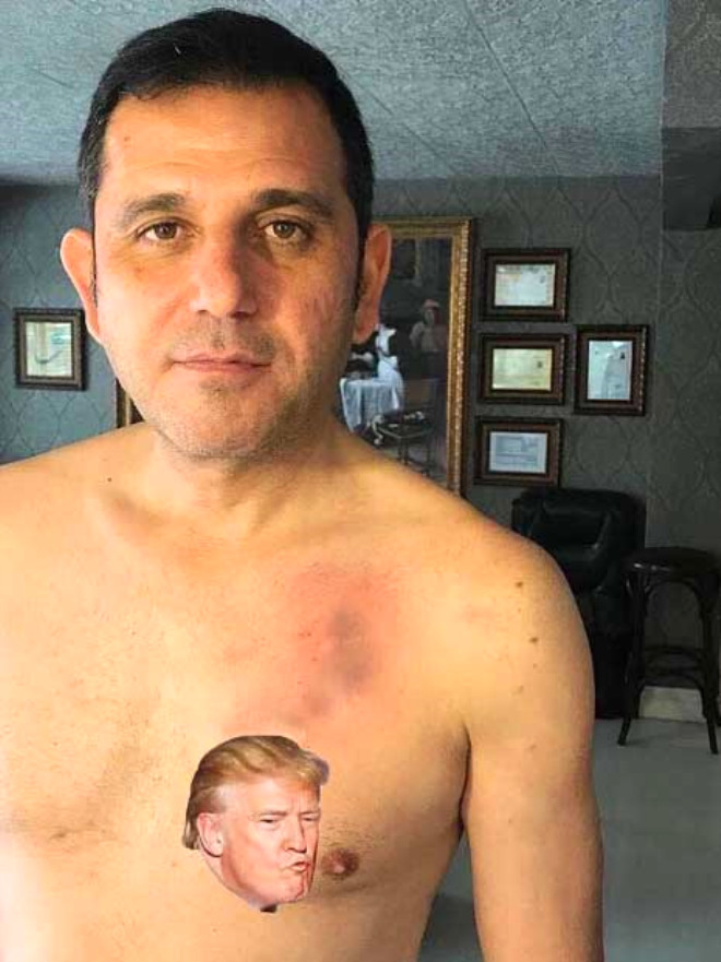 Fatih Portakal'dan Erdoğan dövmesi geldi A24