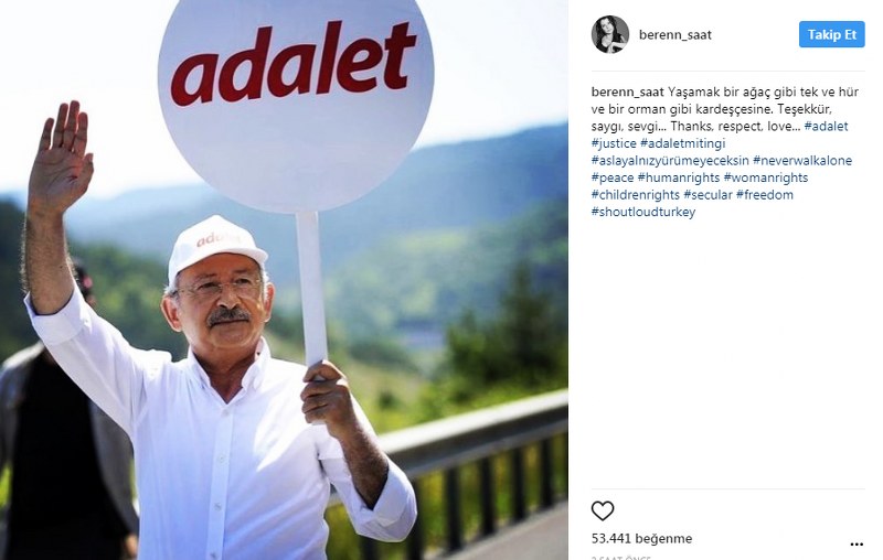 Sanatçılardan Adalet Mitingi'ne büyük destek! A24