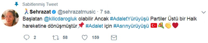 Sanatçılardan Adalet Mitingi'ne büyük destek! A24