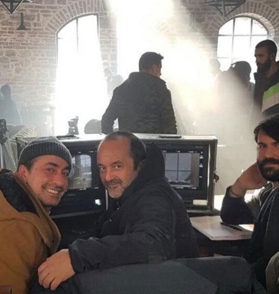 Dizi oyuncularının set paylaşımları... A24
