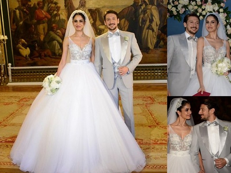 Evlilikleri ile zamanında gündeme oturan ünlü isimlerin seçtiği gelinlikler... A24