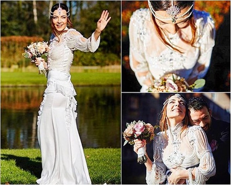 Evlilikleri ile zamanında gündeme oturan ünlü isimlerin seçtiği gelinlikler... A24