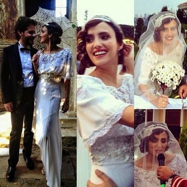 Evlilikleri ile zamanında gündeme oturan ünlü isimlerin seçtiği gelinlikler... A24