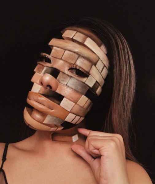 Photoshop efektlerine meydan okuyan sanatsal makyaj! A24