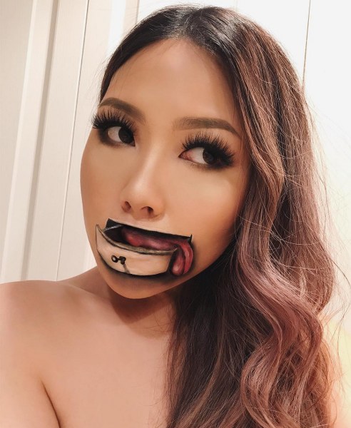 Photoshop efektlerine meydan okuyan sanatsal makyaj! A24