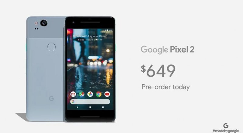 Google'ın piyasaya çıktığı gibi en iyi akıllı telefon ödülünü alan Pixel 2 ve Pixel XL 2 modelleri (Google Pixel 2'nin özellikleri ve fiyatı) A24