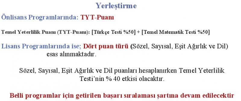 Madde madde Yükseköğretim Kurumları Sınavı (YKS) anlatımı A24