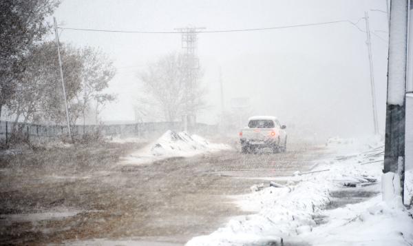 Kar çilesi başladı! 20 cm oldu A24