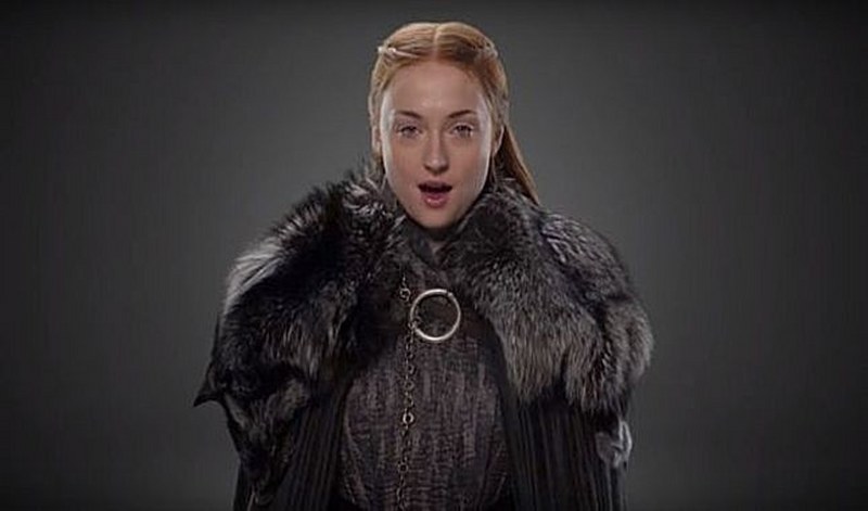 Sansa Stark'tan (Sophie Turner) Game of Thrones'un 8. final sezonu hakkında ipucu A24