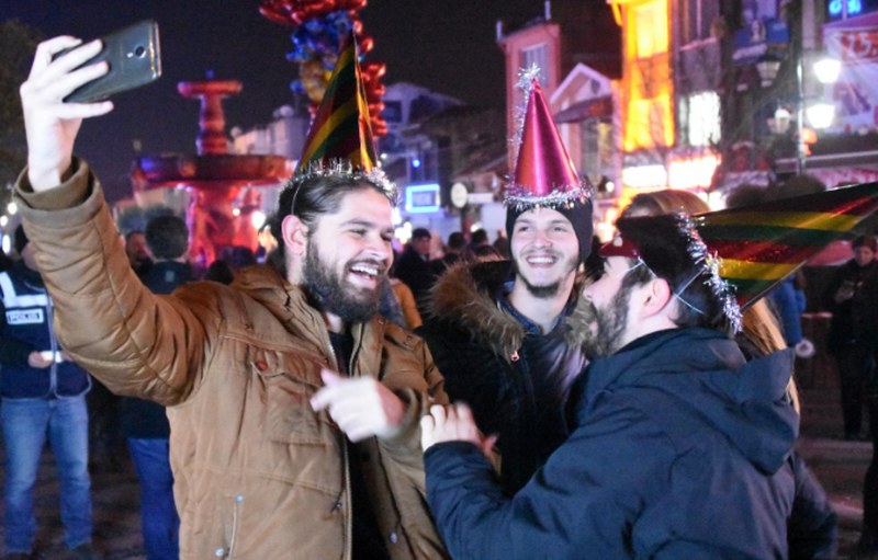 Türkiye'de 2018 yılbaşı kutlaması manzaraları A24