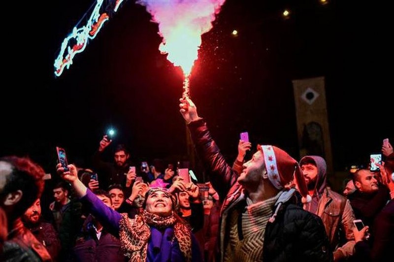 Türkiye'de 2018 yılbaşı kutlaması manzaraları A24