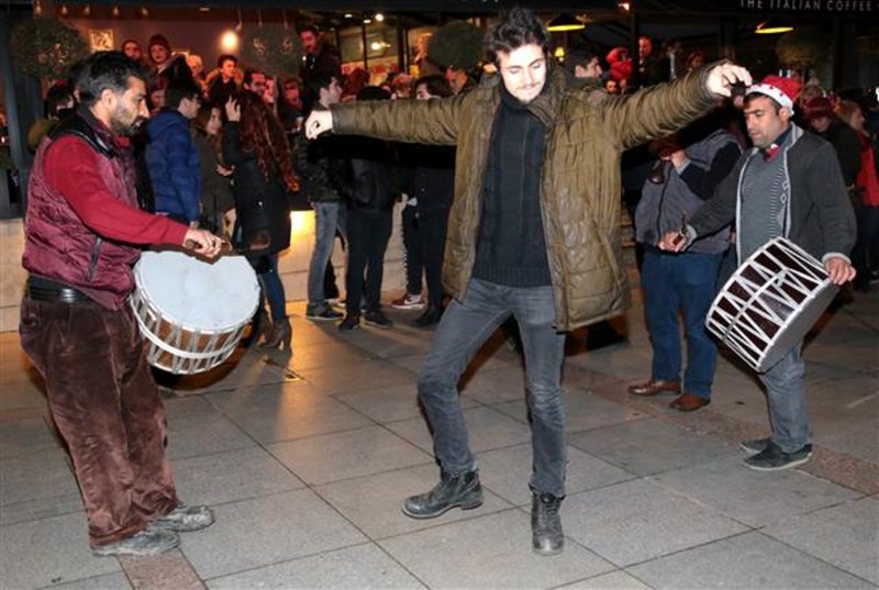 Türkiye'de 2018 yılbaşı kutlaması manzaraları A24