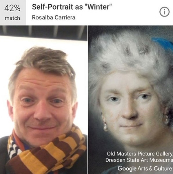 Google’dan kullanıcıların müzelerdeki ikizlerini bulan yeni uygulama A24