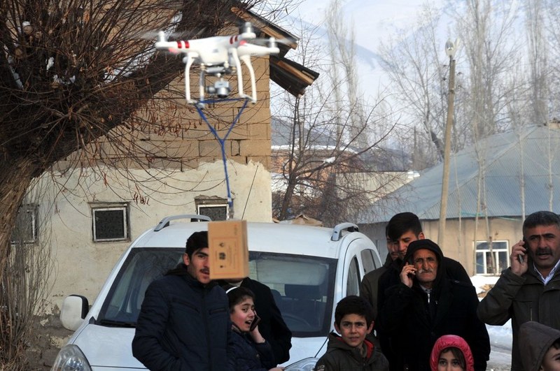 İletişim problemine drone'lu çözüm A24