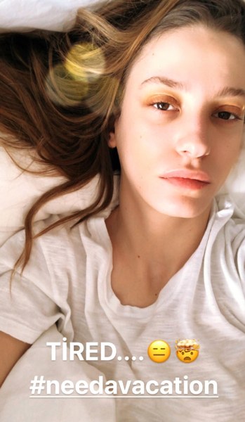 Serenay Sarıkaya'nın Instagram hesabı üzerinden paylaştığı resim, Sosyal Medyayada olay oldu! A24