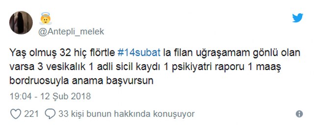 Sevgililer Günü'nde atılmış en komik tweetler A24