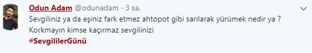 Sevgililer Günü'nde atılmış en komik tweetler A24