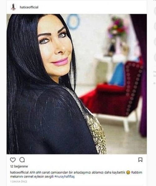 Türk Halk Müziği'nin yeşil gözlü kraliçesi Nuray Hafiftaş'ın ölümü ünlü isimleri yasa boğdu A24