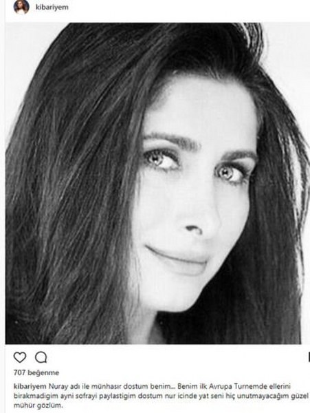 Türk Halk Müziği'nin yeşil gözlü kraliçesi Nuray Hafiftaş'ın ölümü ünlü isimleri yasa boğdu A24