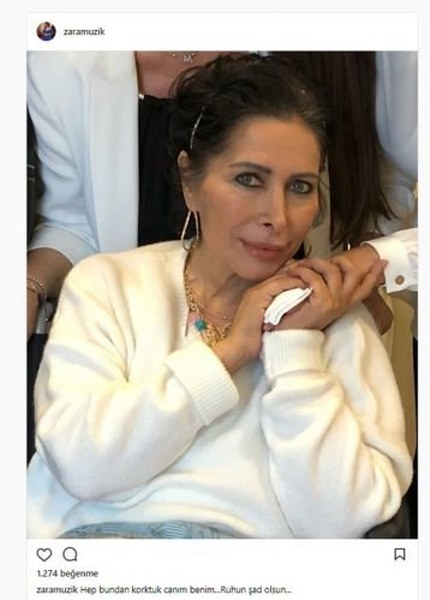 Türk Halk Müziği'nin yeşil gözlü kraliçesi Nuray Hafiftaş'ın ölümü ünlü isimleri yasa boğdu A24