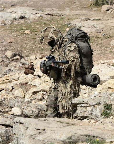 Teröristlerin korkulu rüyası Keskin Nişancılar Afrin'de A24