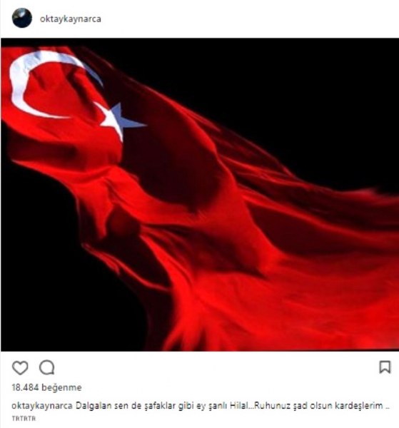 Ünlülerin Afrin şehitleri için yaptığı paylaşımlar sosyal medyayı salladı A24