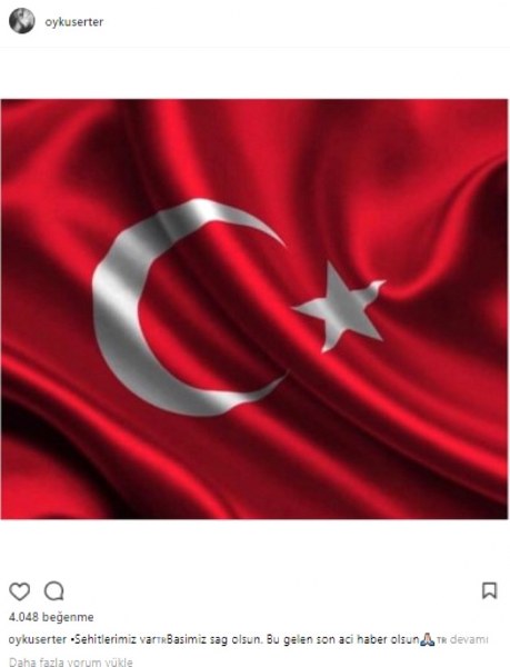 Ünlülerin Afrin şehitleri için yaptığı paylaşımlar sosyal medyayı salladı A24