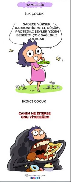 İlk ve İkinci Kez Çocuk Sahibi Olmak Arasındaki Farkları Tüm Gerçekliğiyle Anlatan Birbirinden Eğlenceli Karikatürler A24