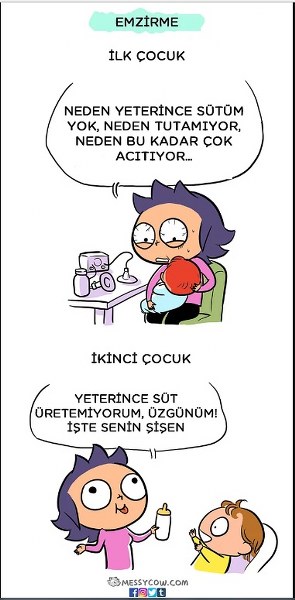 İlk ve İkinci Kez Çocuk Sahibi Olmak Arasındaki Farkları Tüm Gerçekliğiyle Anlatan Birbirinden Eğlenceli Karikatürler A24