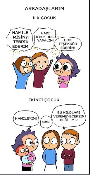 İlk ve İkinci Kez Çocuk Sahibi Olmak Arasındaki Farkları Tüm Gerçekliğiyle Anlatan Birbirinden Eğlenceli Karikatürler A24