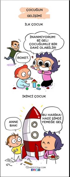 İlk ve İkinci Kez Çocuk Sahibi Olmak Arasındaki Farkları Tüm Gerçekliğiyle Anlatan Birbirinden Eğlenceli Karikatürler A24