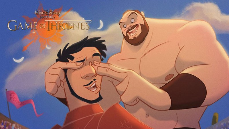 Game of Thrones, Disney tarafından yayınlanan bir çizgi film olsaydı karakterler nasıl görünürdü? A24