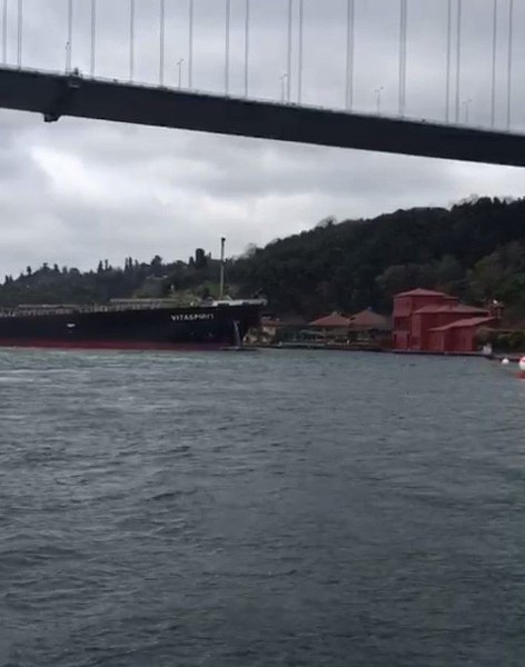 Hekimbaşı Salih Efendi Yalısı'na çarpan geminin mürettebatı kazayı anlattı A24