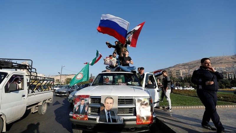 Operasyonun ardından Suriye Şam'da halk sokaklarda A24